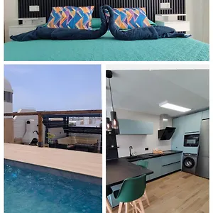 ático Con Piscina Privada A 150m De La Playa Apartamento
